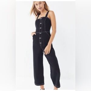 BDG Black Denim Jumpsuit Small